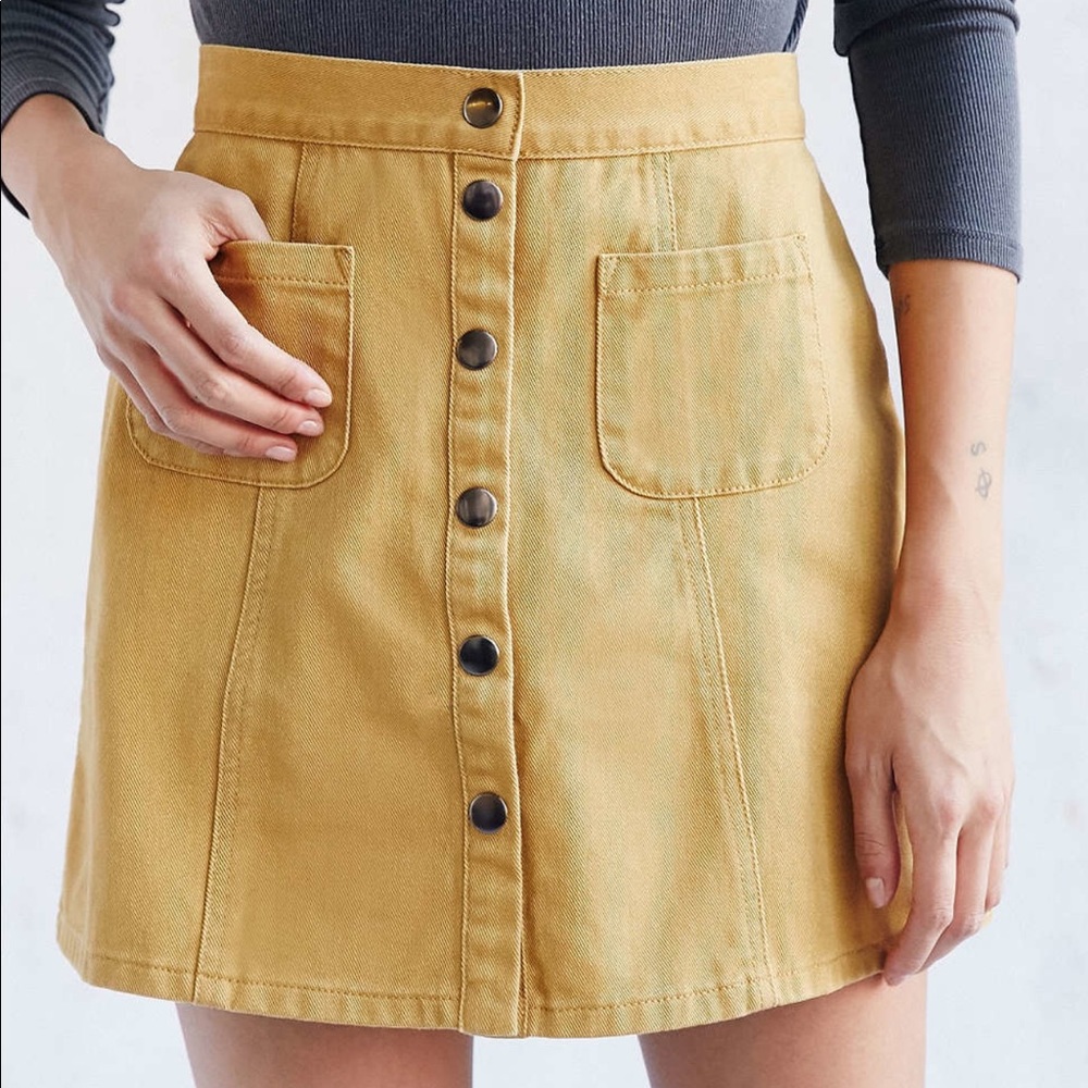 Urban Outfitters button down skirt